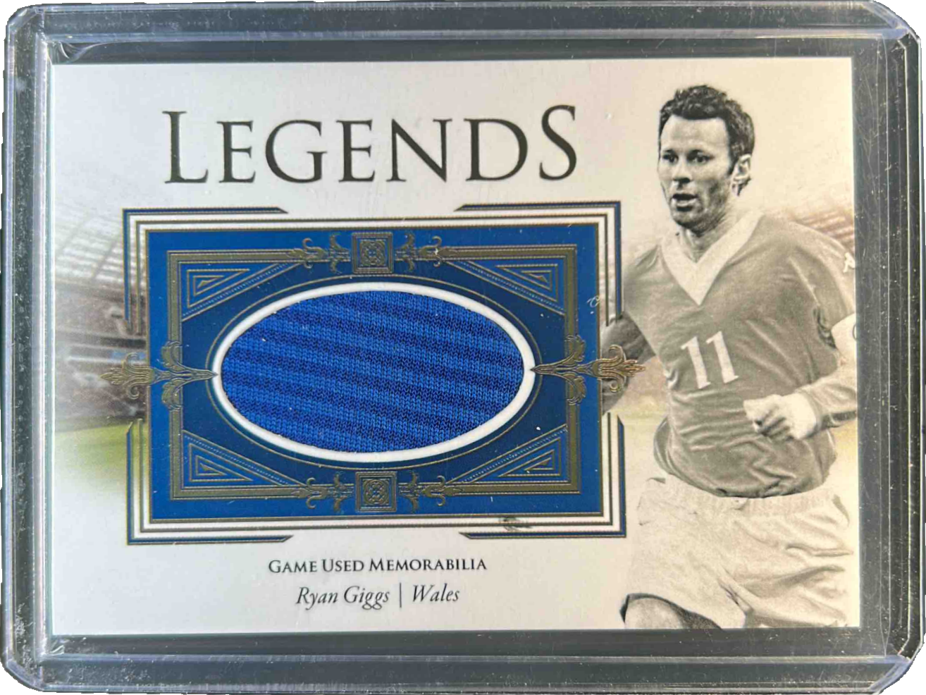Ryan Giggs 2021 Futera Unique World Football #LEG06 Legends Relics