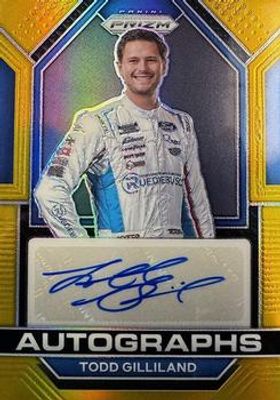 2023 Prizm NASCAR #A-TGD Autographs - Gold /10