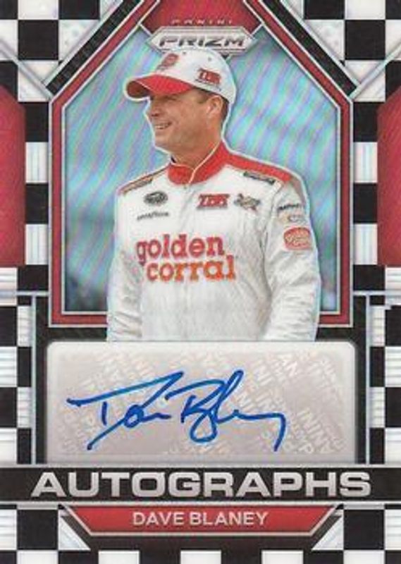 2023 Prizm NASCAR #A-DBY Autographs - Checkered Flag /50