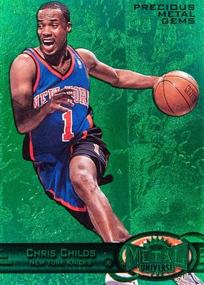 1997 Metal Universe #82 Precious Metal Gems Green /10