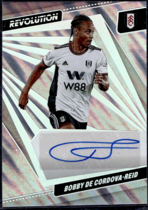 Bobby De Cordova-Reid 2022 Revolution Premier League #A-BDR Autographs - Lava /10 RAW