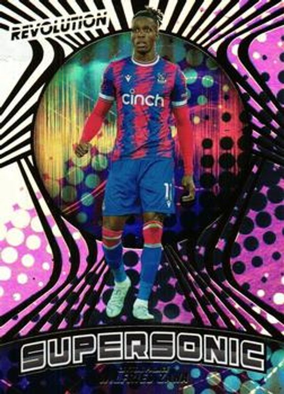 Wilfried Zaha 2022 Revolution Premier League #12 Supersonic RAW
