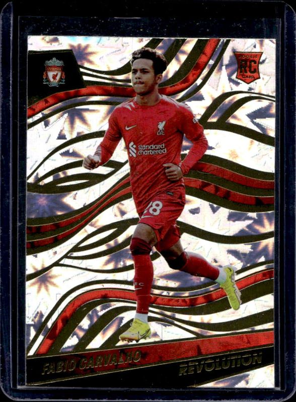 Fabio Carvalho 2022 Revolution Premier League #285 Impact Rookie RAW