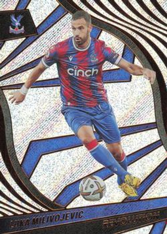 Luka Milivojevic 2022 Revolution Premier League #82 Base RAW