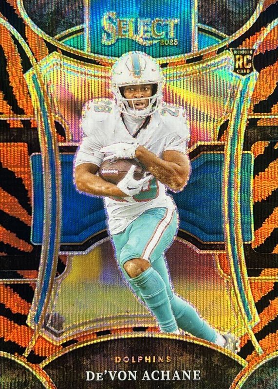 De'Von Achane 2023 Select #459 Suite Level Tiger /(SSP) Rookie RAW