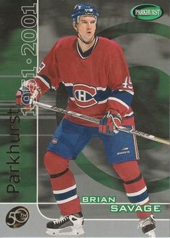 2000 In The Game Be a Player Memorabilia #P-154 Parkhurst 2000 (50th Anniversary)