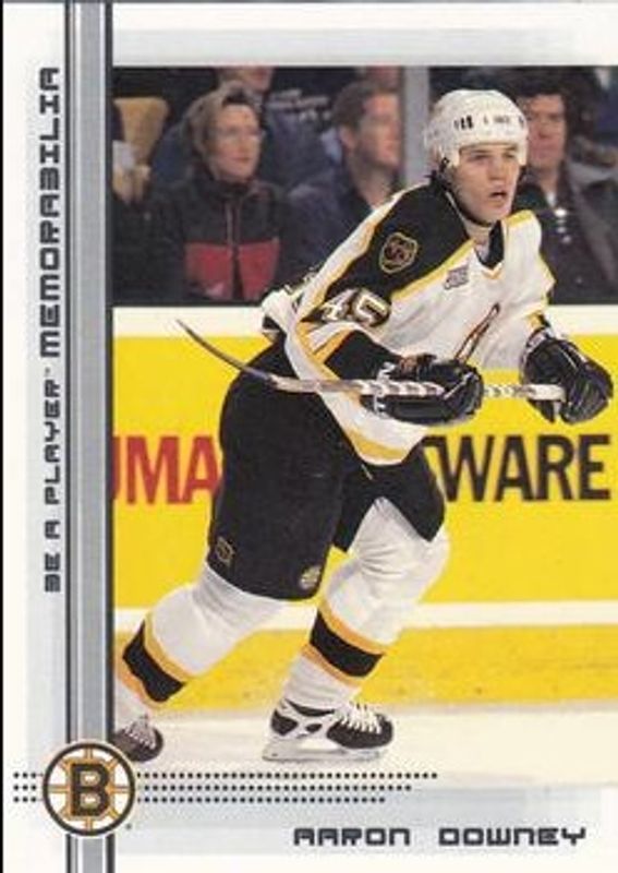 Aaron Downey 2000 In The Game Be a Player Memorabilia #230 Base Rookie RAW