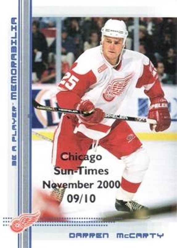 2000 In The Game Be a Player Memorabilia #275 Chicago Sun Times Sapphire /10