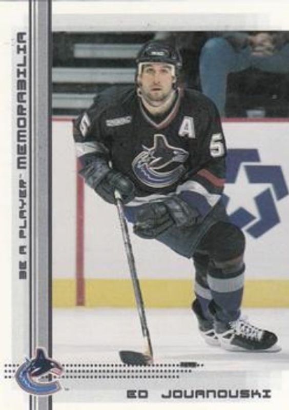 Ed Jovanovski 2000 In The Game Be a Player Memorabilia #28 Base RAW