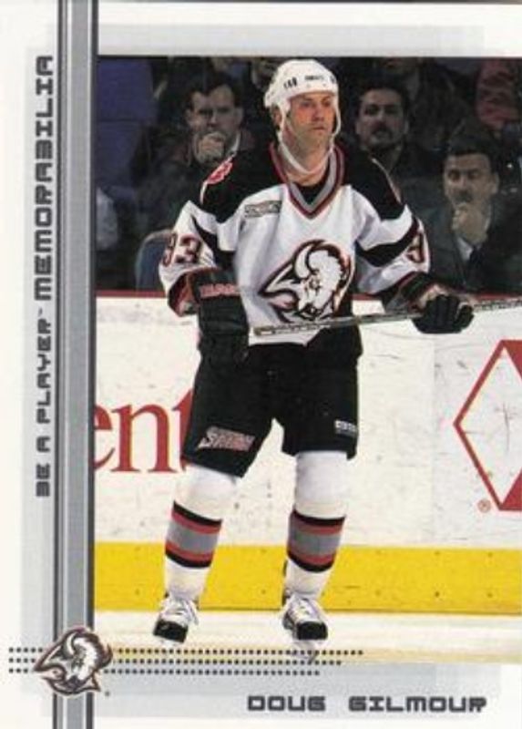 Doug Gilmour 2000 In The Game Be a Player Memorabilia #291 Base RAW