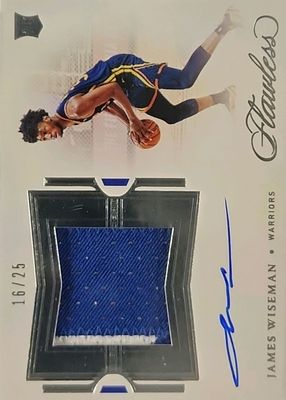 2020 Flawless #FPA-WIS Flawless Patch Autographs /25