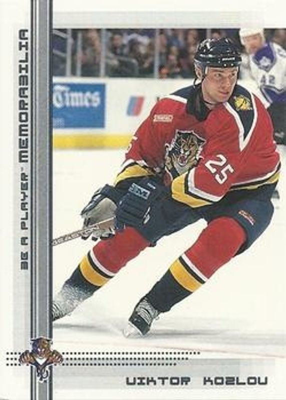 Viktor Kozlov 2000 In The Game Be a Player Memorabilia #171 Base RAW