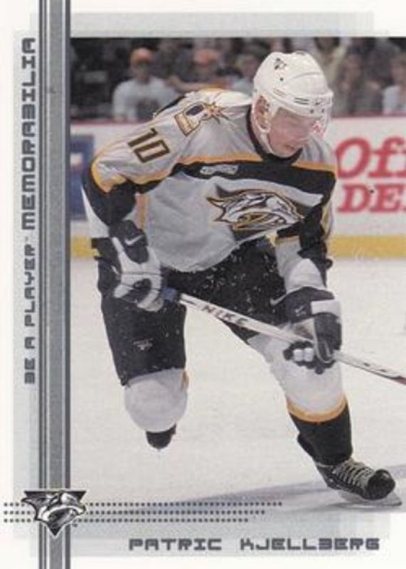 Patric Kjellberg 2000 In The Game Be a Player Memorabilia #301 Base RAW
