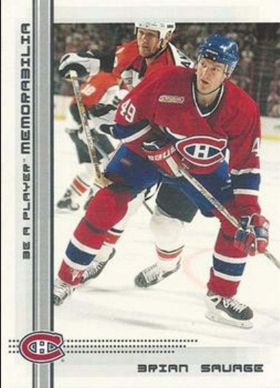 Brian Savage 2000 In The Game Be a Player Memorabilia #170 Base RAW