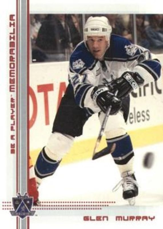Glen Murray 2000 In The Game Be a Player Memorabilia #122 Ruby /200 RAW