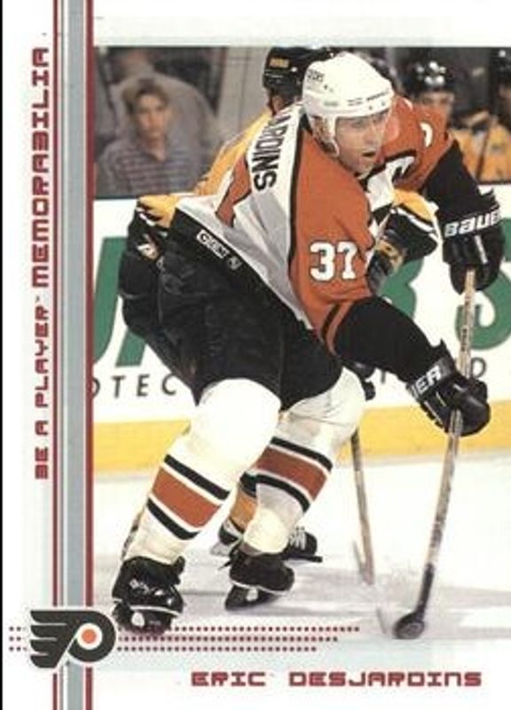 Eric Desjardins 2000 In The Game Be a Player Memorabilia #53 Ruby /200 RAW