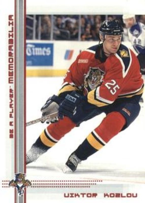 Viktor Kozlov 2000 In The Game Be a Player Memorabilia #171 Ruby /200 RAW