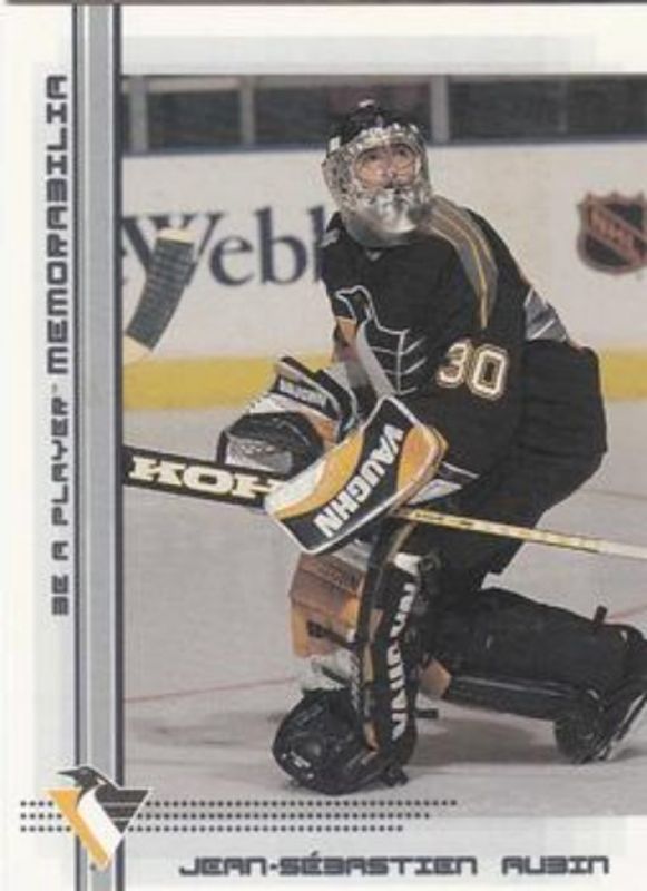 Jean-Sebastien Aubin 2000 In The Game Be a Player Memorabilia #54 Base RAW