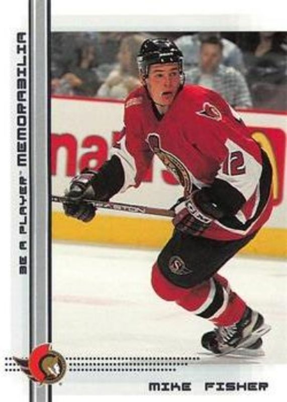 Mike Fisher 2000 In The Game Be a Player Memorabilia #3 Base RAW