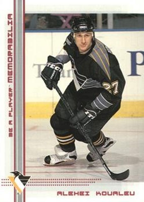 Alexei Kovalev 2000 In The Game Be a Player Memorabilia #77 Ruby /200 RAW