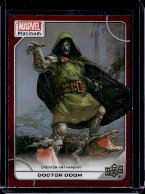 2023 Upper Deck Marvel Platinum #11-V Creator Art Variant - Red Rainbow