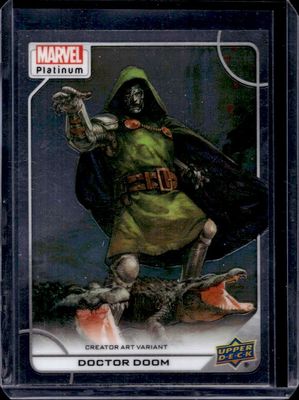2023 Upper Deck Marvel Platinum #11-V Creator Art Variant