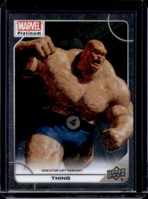 2023 Upper Deck Marvel Platinum #95-V Creator Art Variant