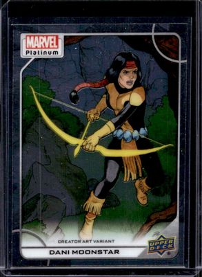 2023 Upper Deck Marvel Platinum #28-V Creator Art Variant