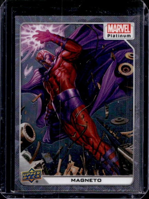 Magneto 2023 Upper Deck Marvel Platinum #63 Rainbow RAW