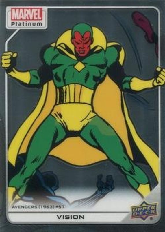 Vision 2023 Upper Deck Marvel Platinum #167 Base RAW