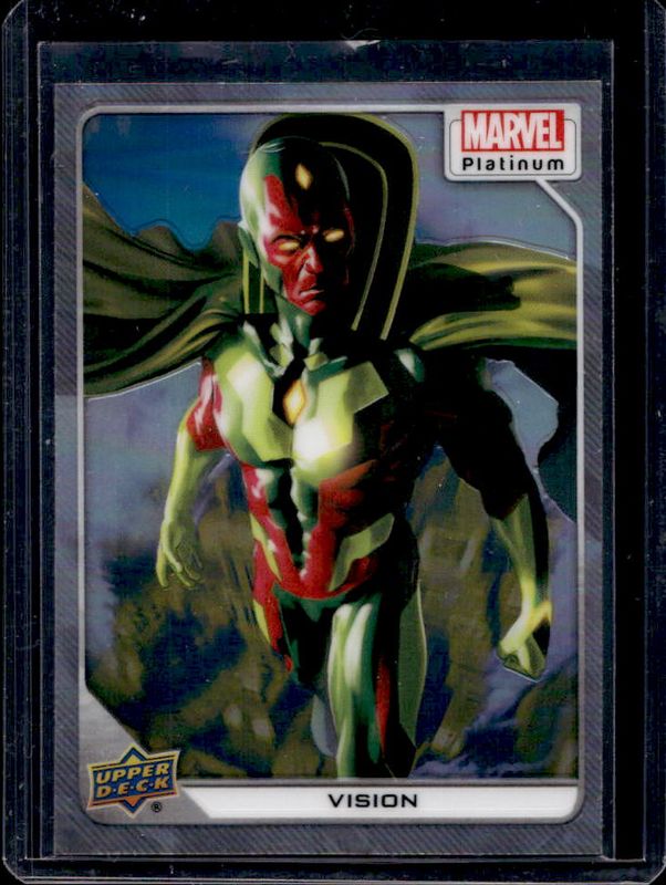 Vision 2023 Upper Deck Marvel Platinum #16 Rainbow RAW
