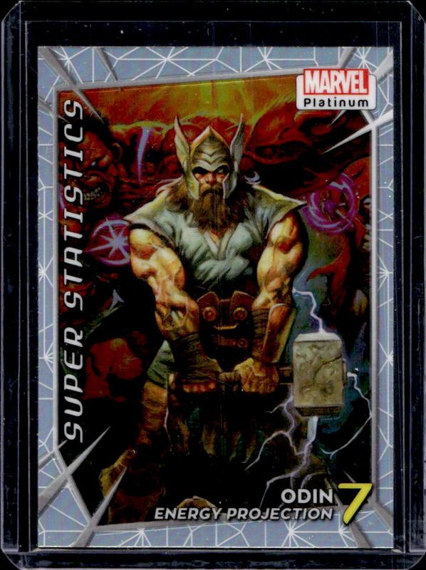 2023 Upper Deck Marvel Platinum #PL13 Super Statistics - Rainbow