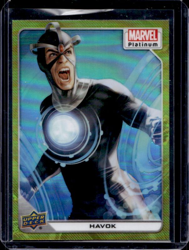 2023 Upper Deck Marvel Platinum #72 Yellow Rainbow