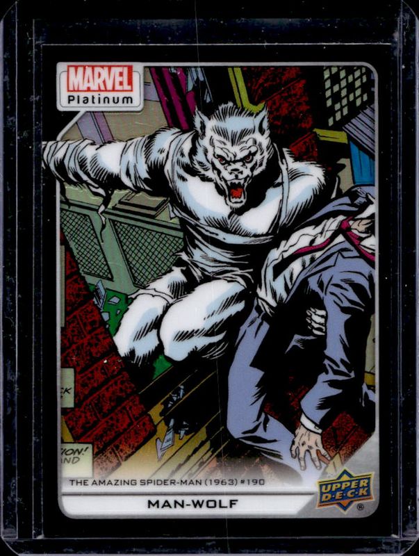 2023 Upper Deck Marvel Platinum #160 Black Rainbow