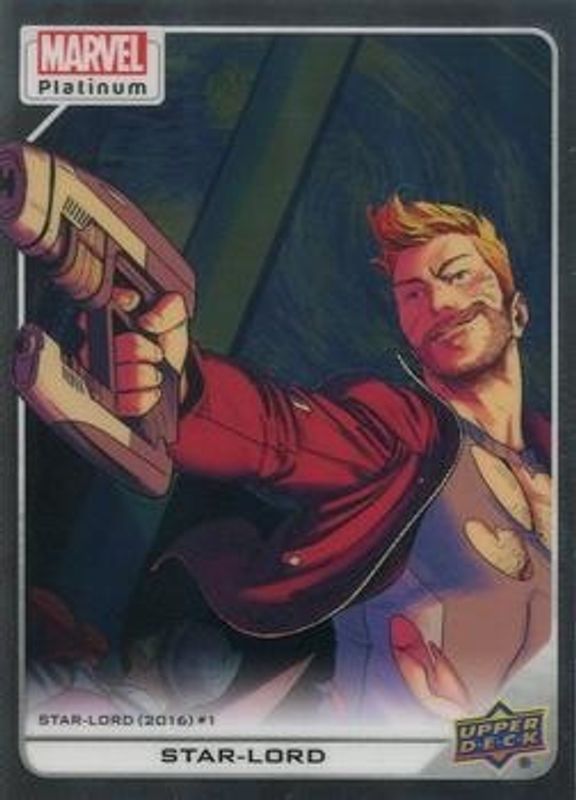 Star-Lord 2023 Upper Deck Marvel Platinum #116 Base RAW