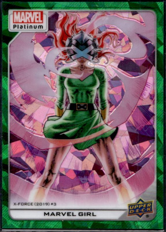 2023 Upper Deck Marvel Platinum #108 Green Crackle /99