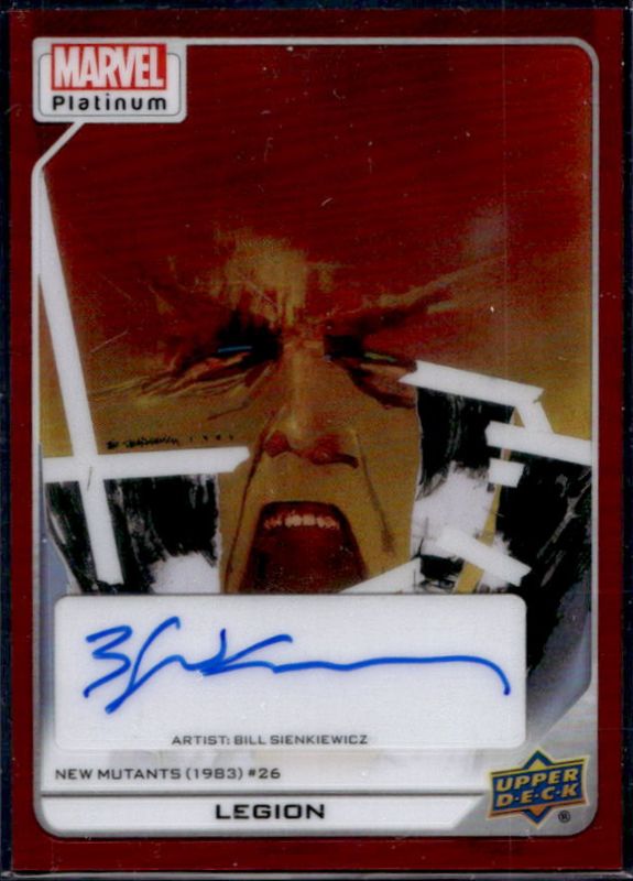 2023 Upper Deck Marvel Platinum #102 Red Rainbow Autographs