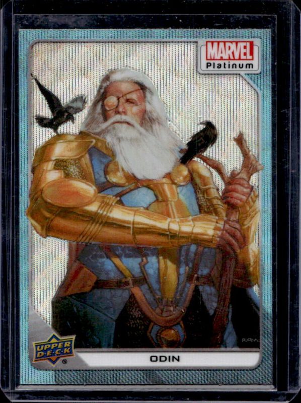 2023 Upper Deck Marvel Platinum #6 Blue Surge