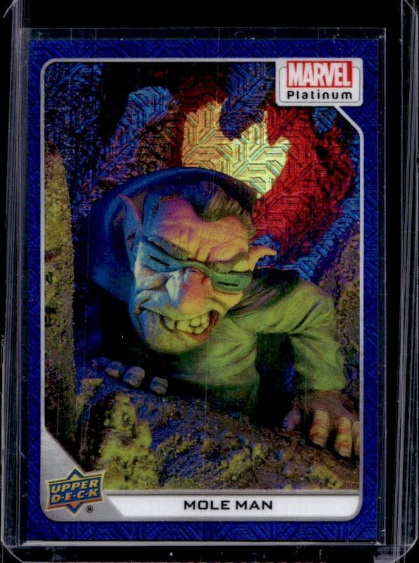 2023 Upper Deck Marvel Platinum #5 Blue Traxx /499