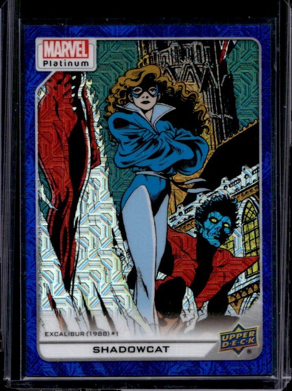 2023 Upper Deck Marvel Platinum #119 Blue Traxx /499