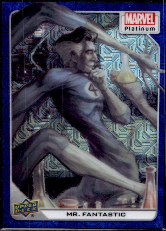 2023 Upper Deck Marvel Platinum #55 Blue Traxx /499