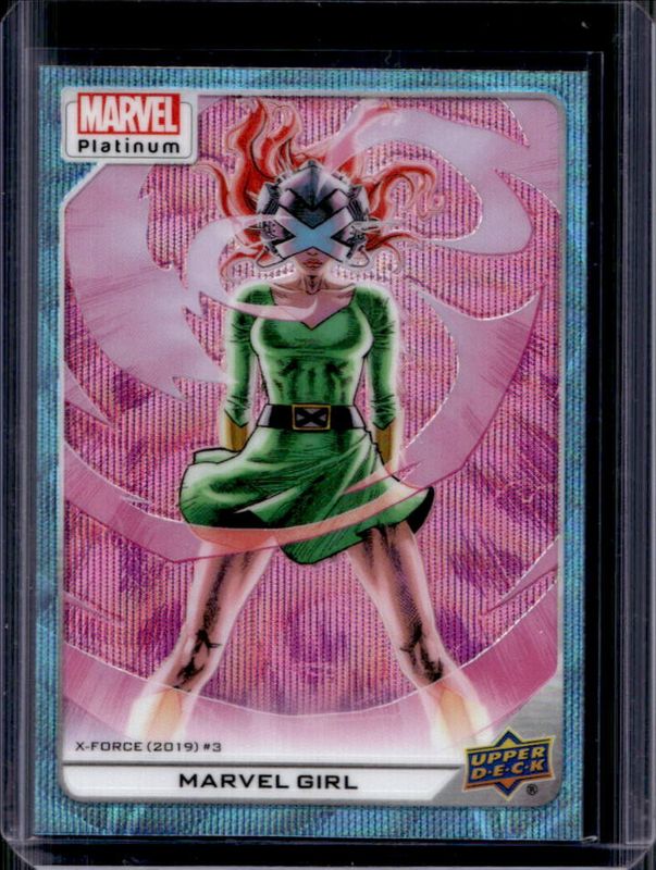 2023 Upper Deck Marvel Platinum #108 Blue Surge