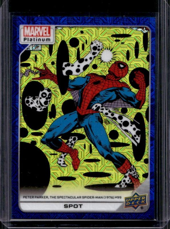 2023 Upper Deck Marvel Platinum #101 Blue Traxx /499
