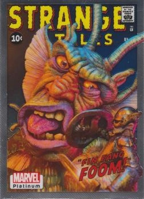 Fin Fang Foom 2023 Upper Deck Marvel Platinum #WI4 Cover Variant RAW