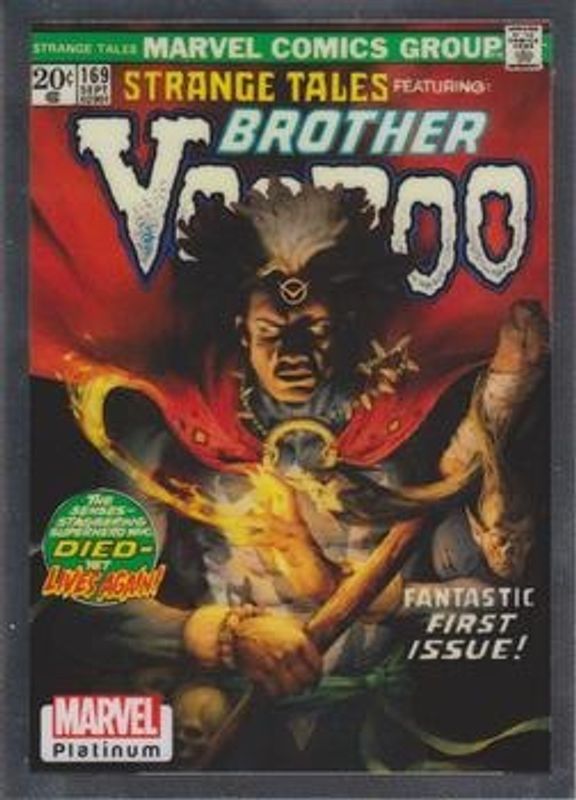 Brother Voodoo 2023 Upper Deck Marvel Platinum #WI33 Cover Variant RAW