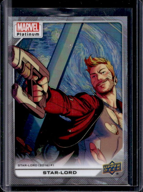 Star-Lord 2023 Upper Deck Marvel Platinum #116 Rainbow RAW
