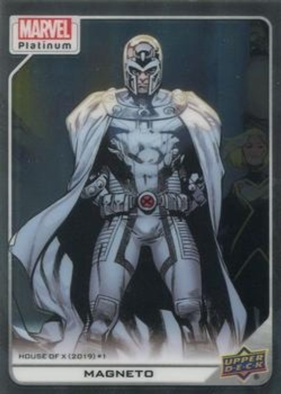 Magneto 2023 Upper Deck Marvel Platinum #164 Base RAW