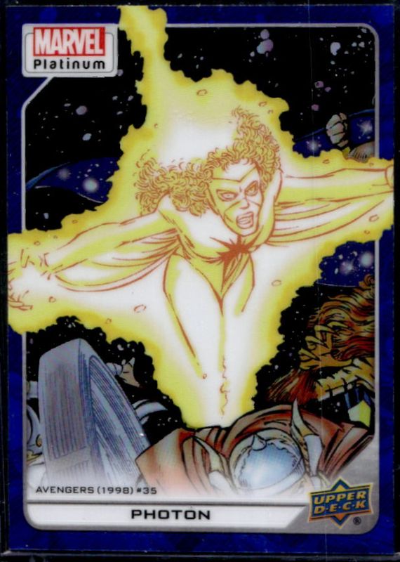 2023 Upper Deck Marvel Platinum #199 Blue Rainbow