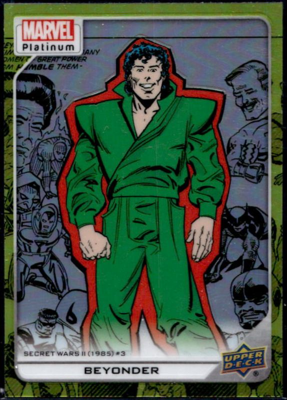 2023 Upper Deck Marvel Platinum #139 Yellow Rainbow