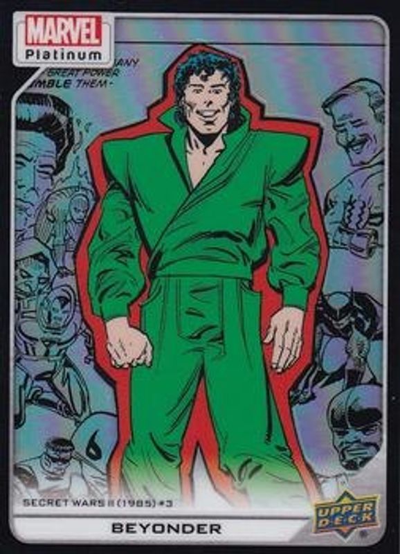 2023 Upper Deck Marvel Platinum #139 Black Rainbow